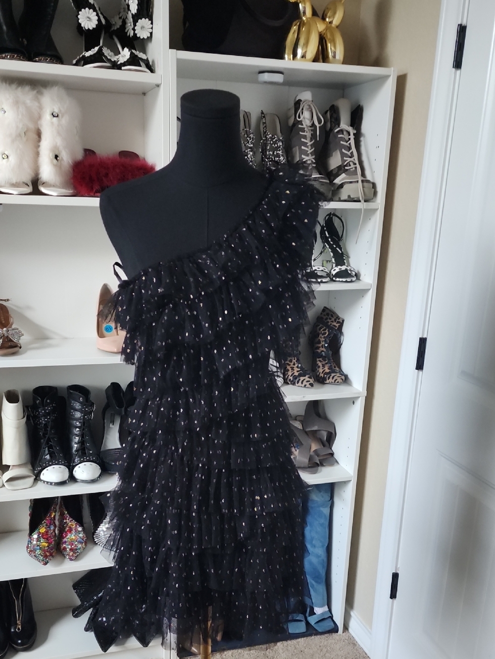 BCBGMaxAzria Black Evening Dress